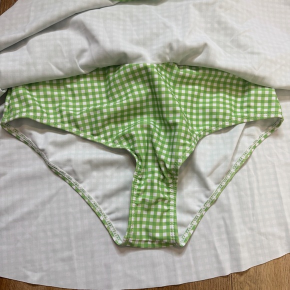 NWT Retro Stage Green and White One Piece Bathing Suiy Size Medium - Picture 12 of 14